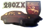 280 zx datsun vintage t-shirt iron-on